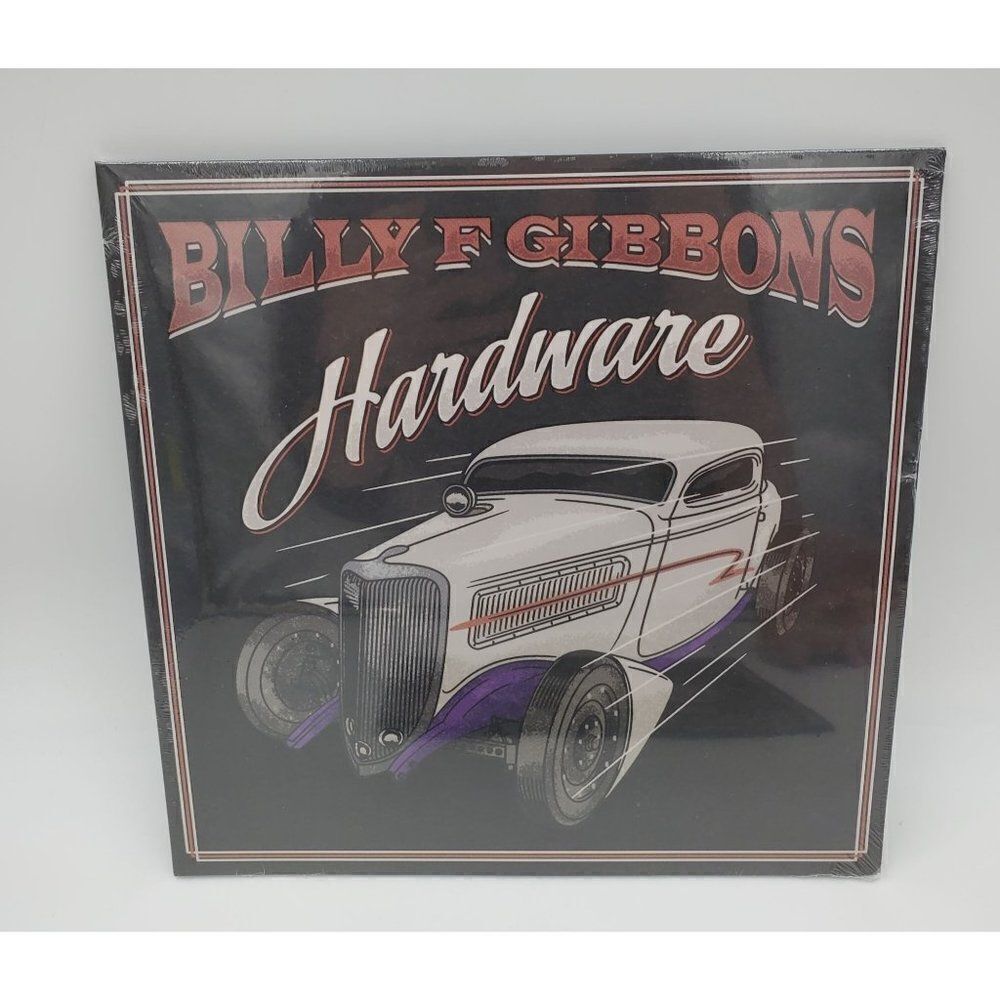 Billy Gibbons Signed Hardware Vinyl Album Cover + Sealed Record ZZ TOP JSA COA - Picture 6 of 12